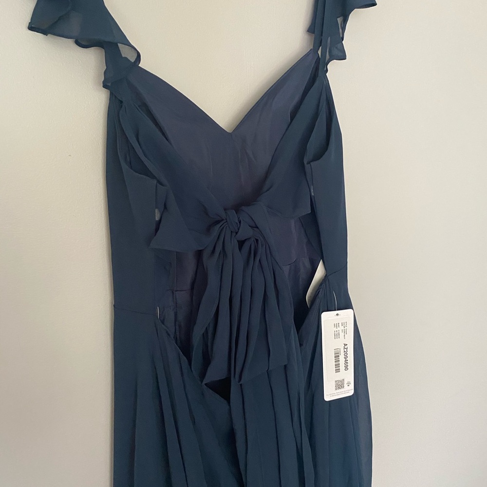 AZAZIE Everett Dress Navy size 14 - Picture 9 of 11